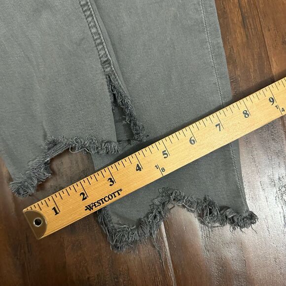 RAG & BONE Cate Jeans Alma Mid Rise Ankle Skinny Frayed Chewed Hem - Picture 15 of 15